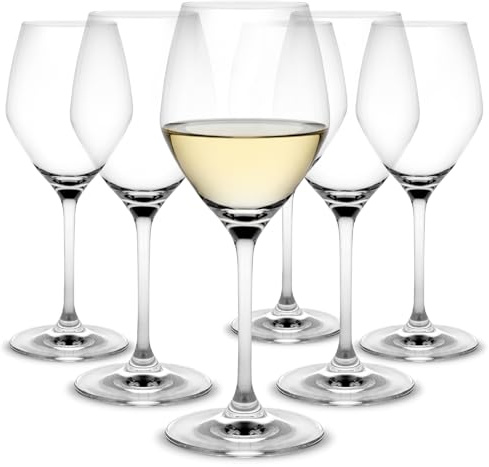 Holmegaard Perfection Weißweinglas 32 cl 6 Stck. in der Farbe Klar h 20cm
