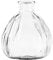 HugeDE Transparent Glass Vase Clear Bud Vases Aromatherapy Diffuser Jar Decorative Fragrance Container Floral Centerpiece Bottle for Flower Table Home Decoration