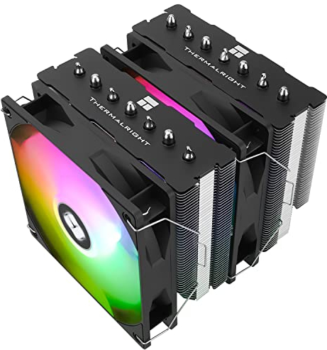 Thermalright Phantom Spirit 120SE ARGB CPU-Luftkühler, 7 Heatpipes CPU-Kühler, Dual 120mm TL-C12B-S V2 PWM-Lüfter, AGHP 4.0 Technilogy, für AMD AM4/AM5/Intel 1851/1700/1150/1151/1200, PC-Kühler