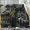 ZDABAOEC Kuscheldecke Flauschig Tropische Dschungel Decke, Fleecedecke 220x240, Sofadecke & Couchdecke, Weiche Kuschelige Wohndecke Blanket, XXL Groß Decken für Sofa Couch