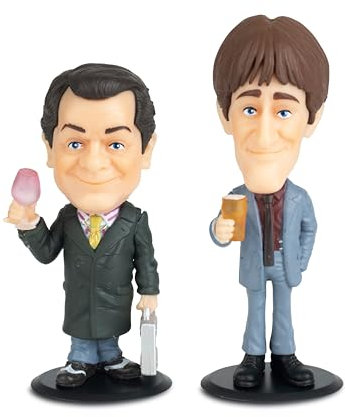 Sporting Profiles Only Fools and Horses Mini Bobble Buddies bobblehead Figures Del and Rodney Yuppy (1)