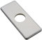 GNHG Piastra per Rubinetto del lavandino, Piastra di Base per Rubinetto in Acciaio Inox, Piastra di Rubinetto per lavandino della Cucina del Bagno 1Pack