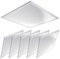 VZLED - Panel LED 60x60, Pantalla LED, Placas Techo desmontable, Placa LED 60x60 Techo, Panel LED Techo, Pantallas LED, Panel LED para Cocina, Lampara 60x60 LED, 40W 6000ºK (Pack 6)