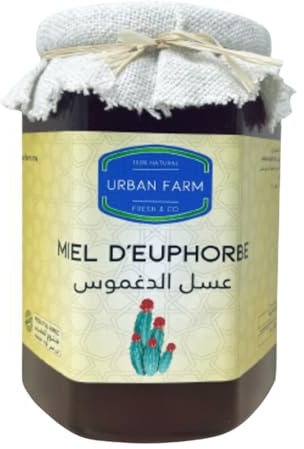 Miel de Daghmous (Euphorbe) du maroc 100% pur et naturel, récolté au Maroc, authentique, savoureux et intense- Non chauffé : la cristallisation est donc un processus naturel, gage de qualité ;))))