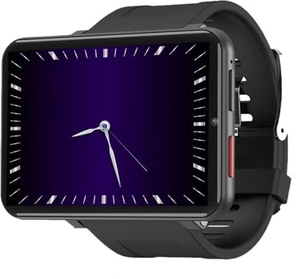 MITALITY Smartwatch Smartwatch 3GB + 32GB Supporto SIM Card da 2,86 pollici 4G GPS WiFi 2700mAh Orologio con batteria grande (Colore : Nero, Dimensioni : 1gb 16gb)