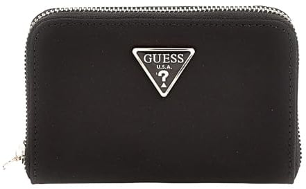 GUESS Eco Gemma SLG Small Zip Around Wallet Black