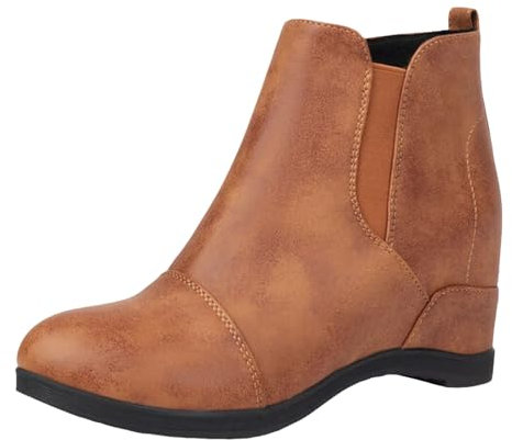 WKAYsIV Stivaletti Donna Tacco Medio Scarpe da Stivali Gomma Pioggia Leopardati 38 32.99