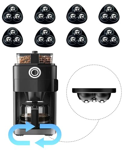 Self Adhesive Appliance Sliders 8 Pack Kitchen & Furniture Rollers