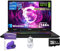 MSI Crosshair 16 FHD+ IPS Gaming Laptop with Mewhaul Accessories, NVIDIA GeForce RTX 4070, Intel 16-Core i7-14650HX, 64GB DDR5 RAM, 2TB SSD, Keyboard