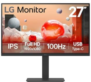 LG 27BA750-B.AEU 68,6 cm (27) FHD 16:9 IPS Monitor HDMI/2xDP/USB-C LS Pivot 100Hz [Energieklasse D] (27BA750-B)