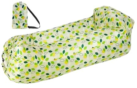 Aufblasbare Sonnenliege – wasserdichte Luftliege, Leichter aufblasbarer Stuhl, tragbares aufblasbares Sofa, Bett, Faltbare Möbel, Bequeme Counch zum Sitzen, Schlafen, Reisen, Film, draußen