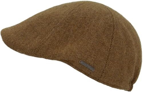 CHILLOUTS Henning Wool Flatcap Schirmmütze Schiebermütze Herren - mit Schirm, Futter Herbst-Winter Herbst Winter