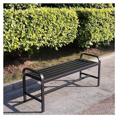 ENGENDER Gartenbank Parkstuhl, Außenbank, Ruhebank, Open-Air-Gemeinschafts-Freizeitbank(D)