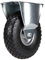Bockrolle 260 mm PU-Bereifung mit Stahlfelge pannensicher