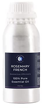 Mystic Moments | Rosemary French Essential Oil 1Kg - Pure & Natural Oil for Diffusers, Aromatherapy & Massage Blends Vegan GMO Free