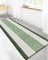 PHP Anti Slip Hallway Carpet Runner Rug, 60 x 220 cm Non-Slip Gel Back Door Runners Rug, Washable Long Enterway Anti Slip Rugs for Living Room and Hallway - Green