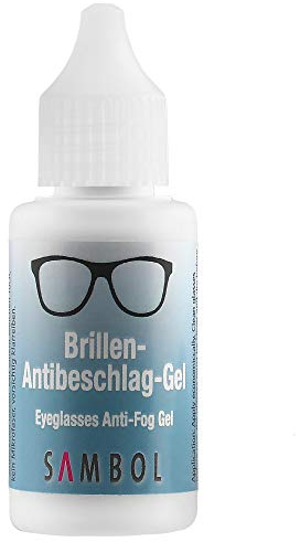 Jewel24 Brillen Antibeschlag 30 ml für alle Brillengläser! - Hilft gegen beschlagene Brille Antibeschlagspray Brille