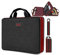 ZINZ Schlank und Erweiterbar 15 15,6 16 Zoll Laptop Hülle Tasche mit Griff Riemen, Stoßfeste Wasserdicht PC Sleeve kompatibel mit die meisten 15-16 Laptops MacBook/Dell/HP/Lenovo/Acer/Ausu,B01RD01