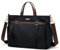 GOLF QUALITY Sac a Main Femme de Jour, Grande Capacité Sac Ordinateur Portable 15 Pouces. 2 IN 1 Sac Fourre Tout Sacoche pour Université Travail Travel Work, Black