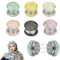 ADERTOS 6 Stück Hijab Clip Magnetischer Hijab Magnetnadeln Magnetische Pins Brosche Runde Magnetnadeln 6 Farben Magnetische Knöpfe Hijab Magnetknöpfe Broschen für Muslimischen Scha Hijab Cardigan