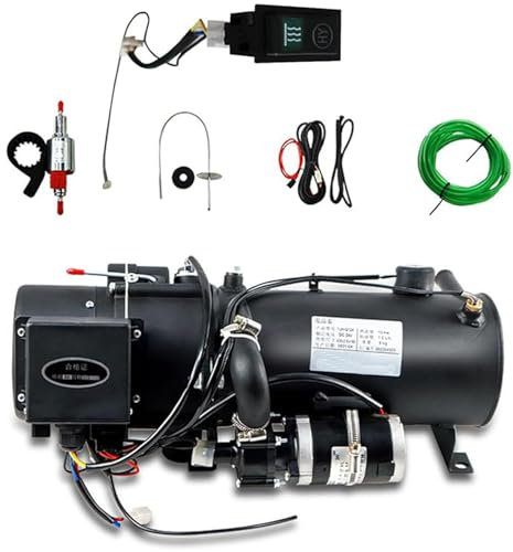 Langjiee Plumbing Coolant Heaters Liquid Fuel Heaters Diesel Water Heaters For Yachts Caravans Buses Motorhomes(Color:12V 10KW)
