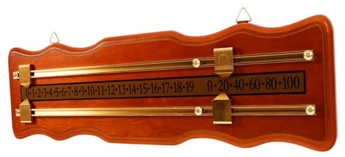 BCOATH 1satz Snooker Punktetafel Dichteplatte Mit Metallrahmen Tragbare Scoreboard Für Präzises Zählen Für Snooker-Spieler Und Billardliebhaber