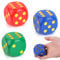 Fzyisw 3 Stück 5CM Würfel Groß, Holzwürfel mit Abgerundeten Kanten, Spielwürfel Perfekt für Familienspiele, Schulspiele, Lernspielzeug