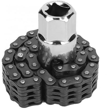 Flaconi Chiave Filtro Olio Auto,Chiave Filtro Olio,Chiave per Filtro Olio,Chiave Filtro Olio Moto,Chiave per Filtro Olio Regolabile,Cambio Filtro Olio,Adatto per Filtro Olio Moto Auto