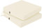 PRIMEPATIO Stuhlkissen für den Außenbereich 2er-Set, wasserdichte Sitzkissen für den Außenbereich, farbechte Terrassenstuhlkissen mit Bändern, Terrassenmöbel, Gartensofa, 50x50cm, Beige
