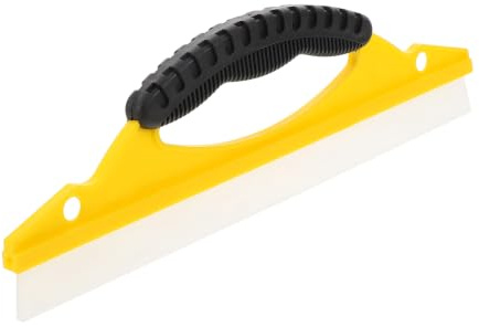 ULTECHNOVO Auto Abzieher Wasserabzieher Aus Silikon Fensterputzschaber Für Auto Windschutzscheibe Und Dusche Ergonomischer Hand-Rakel Für Schnelle Reinigung 11.81in 1 Stück