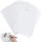 Transparentpapier,100 Blätter Transparentpapier Bedruckbar,A4 Durchsichtige Papier Seidenpapier Transparentpapier Architektenpapier für Skizzieren,DIY-Karten,Verpacken,Zeichnen (29,7cm x 21cm)