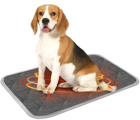 Chumix 48X70 cm Hundekissen & Katzenbett – Rutschfestes Haustierbett für Boden Sofa & Korb – Atmungsaktives Vier-Jahreszeiten-Kissen – Polyesterfüllung – Waschbar & Langlebig für Hunde & Katzen (L)