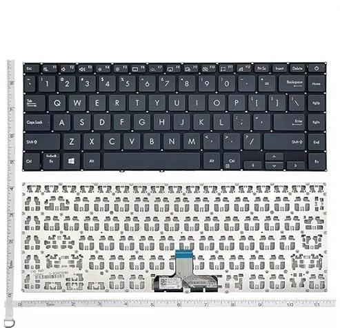 WLWOZMD Tastiera retroilluminata per Laptop Inglese Greco per ASUS per Zenbook UX435 UX435E UX435EA Tastiere sostitutive per Notebook 210FUS00(Purple)