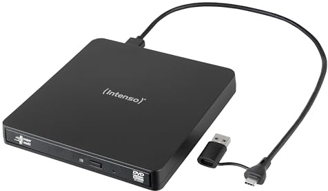 Intenso Unidad Externa de CD/DVD EOD 400D Slim grabadora USB 3.2