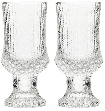 Iittala Ultima Thule White Wine 16 cl Weisweinglas, Glas, Trasparente, 2 Stück (1er Pack), 2