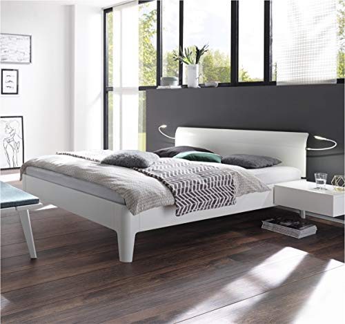 Hasena Komfortbett Xyvola 30 extra hoch weiß deckend lackiert 180x200