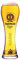 Erdinger Glas mit Gravur lizenziert Original Weißbierglas 0,5l - Männer Geschenk zum Vatertag Schriftart 2378