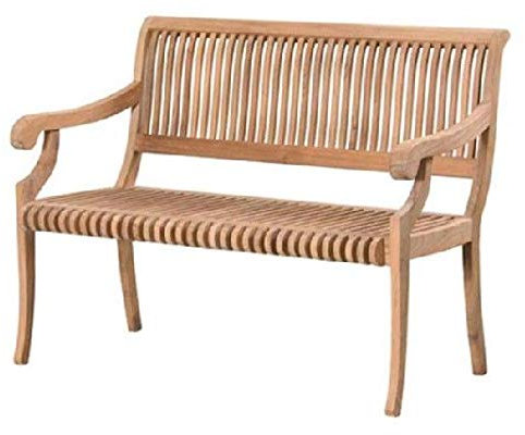 Gartenbank Cremona Teak Massivholz Breite 150 cm