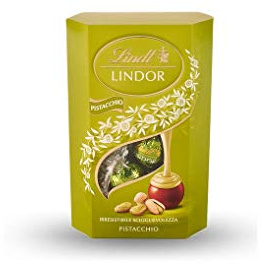 Lindt Lindor Pistacchio Milchschokoladen pralinen gefüllt mit Pistaziencreme 200g