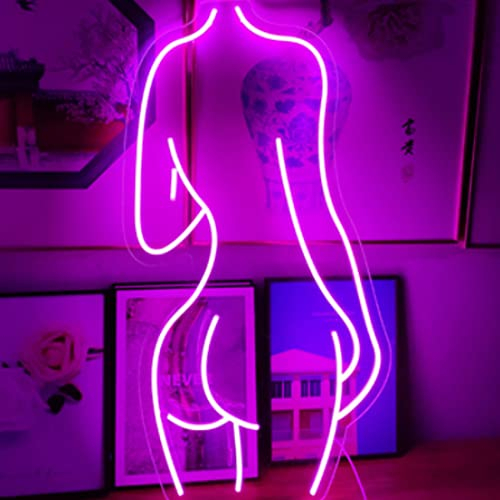 Jinson well Sexy Frau lampe neon zeichen wand, führte dekor nachttischlampen, neon zeichen hochzeit schlafzimmer tabelle geschenk kinder spielzeug dekor dekorationen zum geschenk