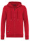 Redbridge Herren Sweatjacke Kapuzenpullover Zip Hoodie mit Reißverschluss Premium Basic Rot 3XL
