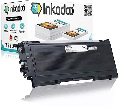 Inkadoo Toner für Brother TN 2005 TN2005 HL-2035 Brother HL-2035 R Brother HL-2037 Tonerkartusche Drucker Toner Tonerpatronen 5.000 Seiten