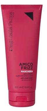 Diego dalla Palma | AMICO FRIZZ - Maschera Capelli Anticrespo, Districa e Nutre senza Appesantire, con Acido Ialuronico, per Capelli Crespi, 200ml