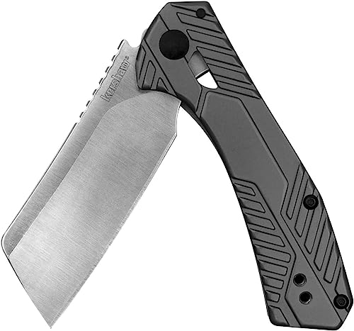 Kershaw Static Exclusives Framelock Messer aus 8CrMov Stahl, 3D-Stahl Griff
