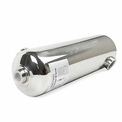 JINPRDAMZ Intercambiador de calor de piscina 60 kW, calefacción de piscina, intercambiador de calor de piscina, calefacción de acero inoxidable para sistema de piscina