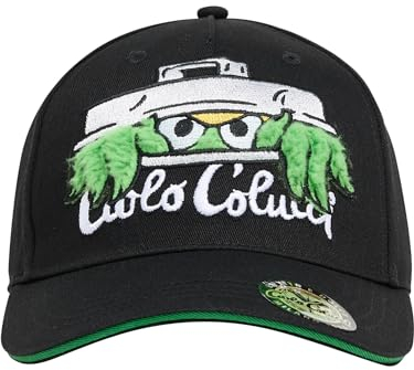 Carlo Colucci Sesamstrasse x Kinder Basecap Schwarz OS