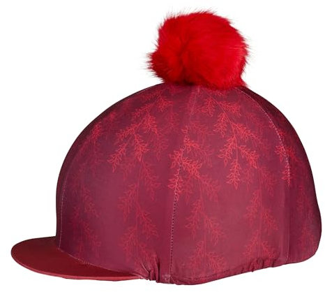 Aubrion - HYDE PARK Helmüberzug, rot, One size