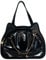 LERONO Taschen für Damen, süße Umhängetasche, japanischer Stil, Handtasche, Umhängetasche, Katzen-Form, Itas-Tasche, Kätzchen, Kuriertasche für Mädchen, Studenten, Schwarz