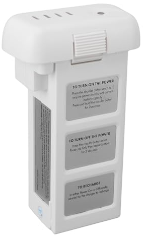 Phantom 3-Batterie, 15,2 V, 4500 MAh, Intelligente Flugbatterie mit LED-Anzeigen, 31 Minuten Maximale Flugzeit, Drohnen-Ersatzbatterie für Phantom 3/3 Pro/3 Advanced/3 4K/3 SE
