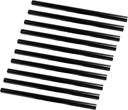 Homoyoyo 10pcs Black Glue Sticks Hot Melt Glue Sticks for Gun DIY Craft Home Decor Sealing Repairing